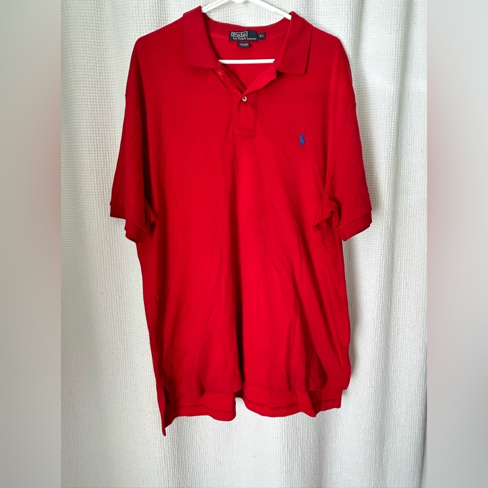 Polo Ralph Lauren Men’s XL red‎ polo